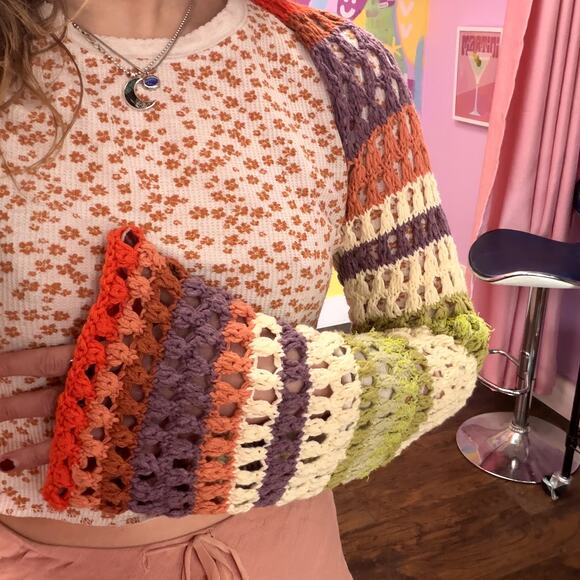 FREE PEOPLE bell-sleeved shrug - Picture 2 of 6